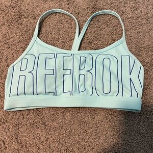 Light blue Reebok Sports Bra